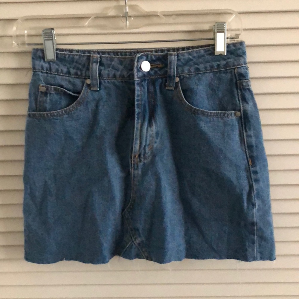 BOOHOO DENIM SKIRT